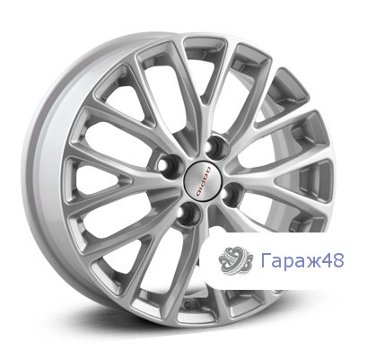 K&amp;K KC782 R15 / 6J PCD 4x100 ET 46 ЦО 54.1 Литые Серебристый